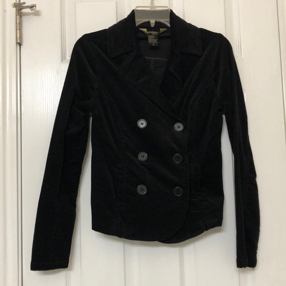 Black corduroy jacket